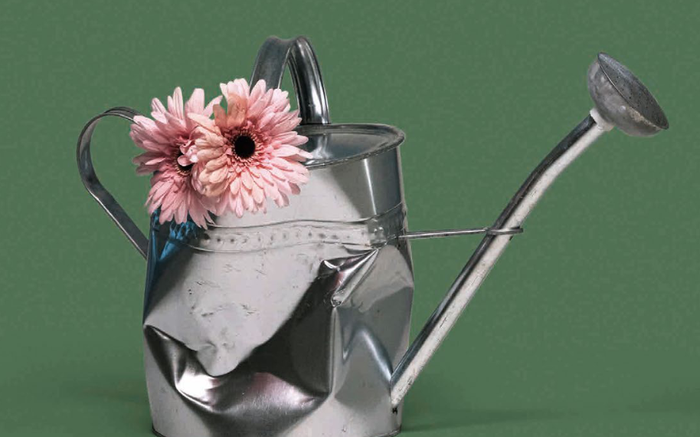 'Badakizu plastikozko loreak ez direla inoiz bizi izan, ezta?'