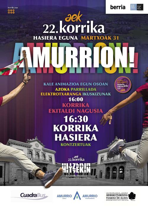 [22. KORRIKA] Korrikaren hasiera jaia