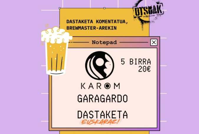 Karom garagardo dastaketa