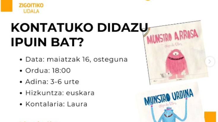 'Monstruo Arrosa' eta 'Monstruo Urdina'