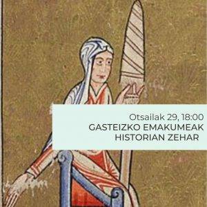 [IBILBIDE GIDATUA] Gasteizko emakumeak historian zehar