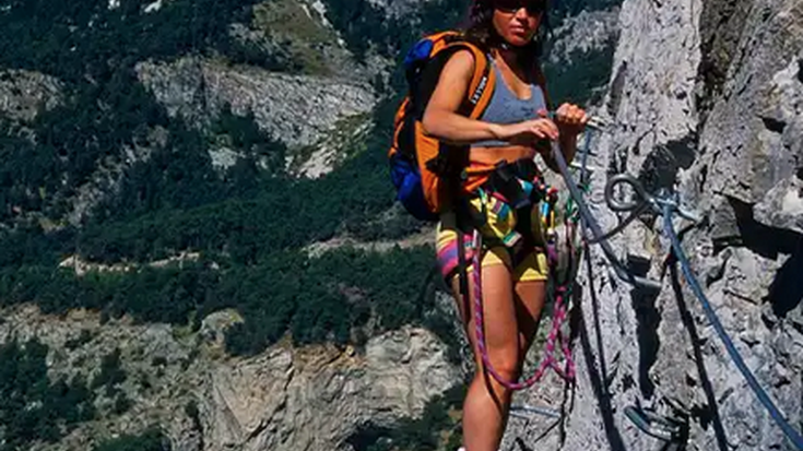 Ferrata bidea + Bide berdea bizikletaz Leitzaranen