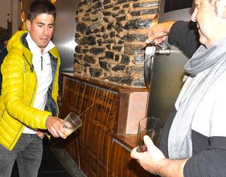 Mikel Landak ireki du Arabako txotx denboraldia