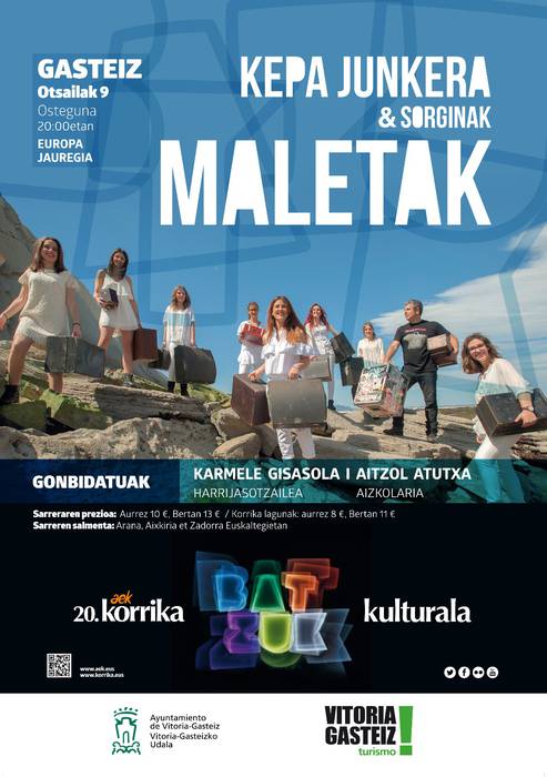 [KORRIKA KULTURALA] Kepa Junkera & Sorginak