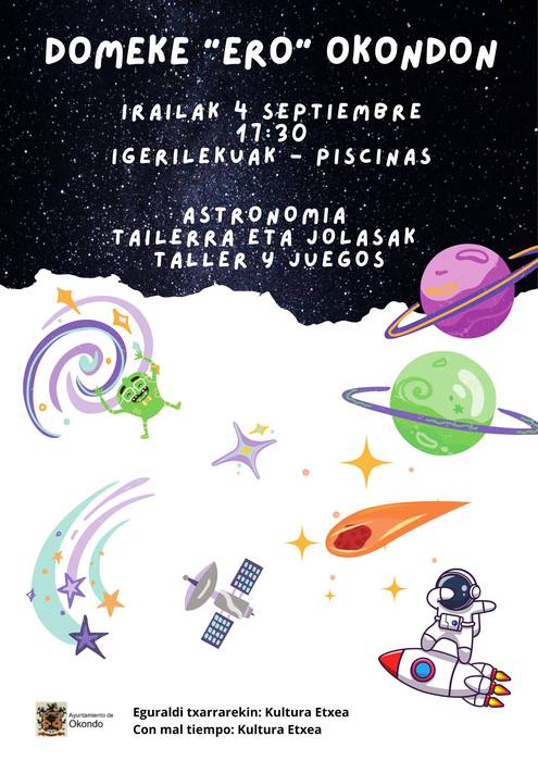 Astronomia lantegia eta jolasak