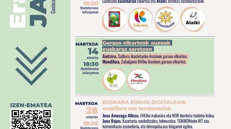 [ERAGITEKO JANZTEN] Helduen euskalduntzea Gasteizen: motibazio berrien bilakaera