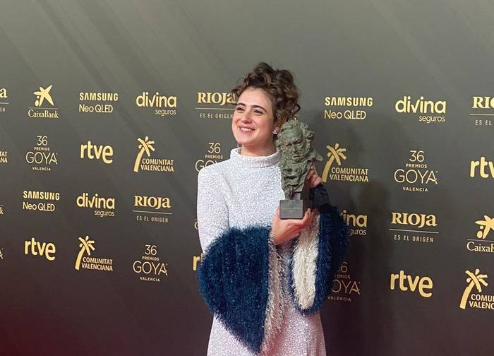 Maria Cerezuela gasteiztarrak irabazi du aktore berri onenaren Goya saria