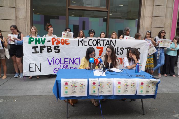 "Murrizketa basatiak" salatu dituzte indarkeria matxistaren biktimen arretan