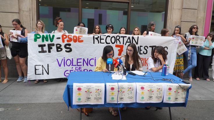 "Murrizketa basatiak" salatu dituzte indarkeria matxistaren biktimen arretan