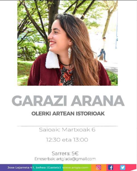 'Olerki artean istorioak', Garazi Arana