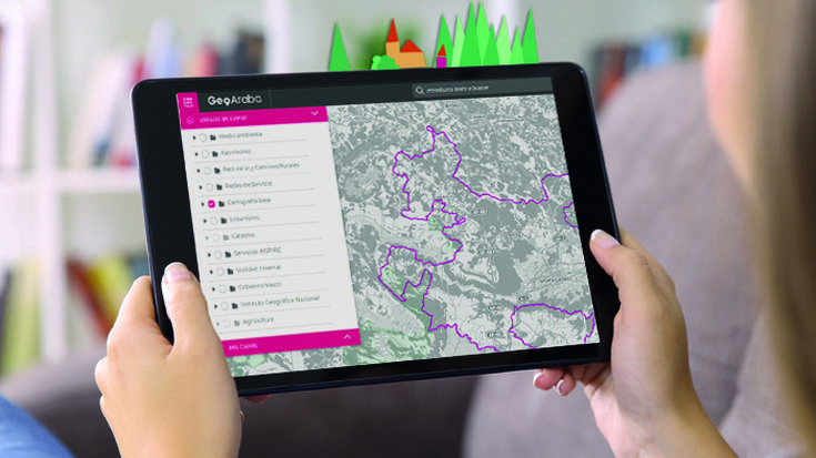 Erabilgarri dago GeoAraba atari geografiko berria