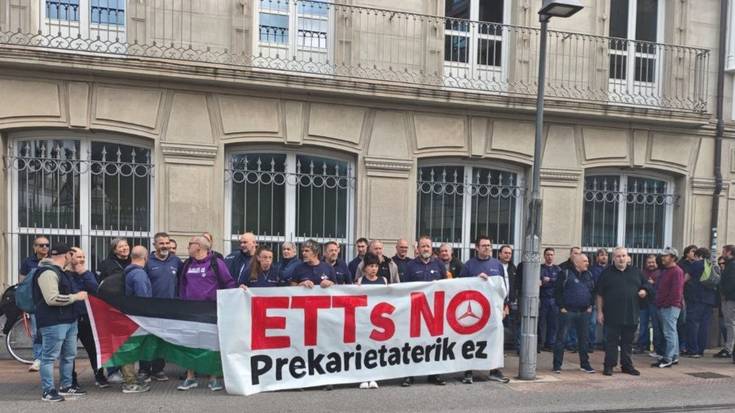 Langileek salatu dute Mercedes diru laguntzak erabiltzen ari dela lana "prekarizatzeko"
