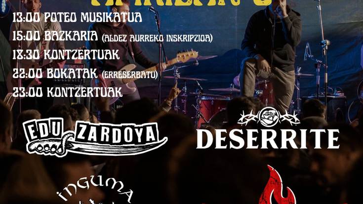 Orbisonik Jaialdia: Deserrite, Inguma, Diraki