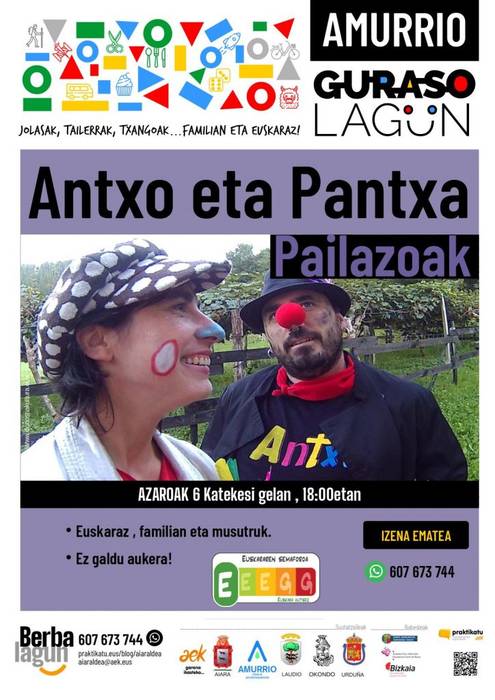 Antxo eta Pantxa pailazoak