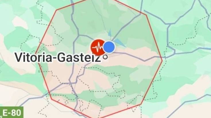 Lau graduko lurrikara batek astindu du Araba