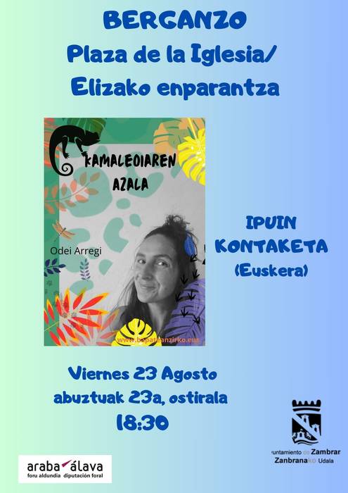 'Kamaleoiaren azala', Odei Arregirekin