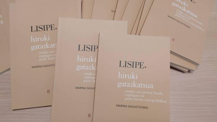 Marina Sagastizabalek 'Hiruki gatazkatsua' liburua aurkeztuko du Gasteizen