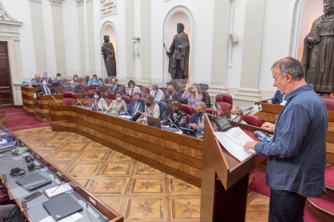 EH Bilduren ustez, Foru Gobernuak aurkeztutako aurrekontua "motz" geratu da