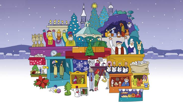 Olentzero eta Mari Domingi Mendizorrotzean elkartuko dira haurrekin