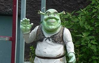 'Shrek' filmaren proiekzioa