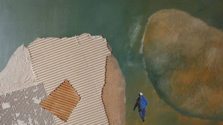 Pandemian bizitako bakardadearen isla, erakusketa batean ikusgai