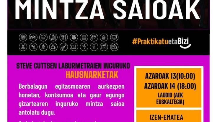 [MINTZA SAIOA] Steve Cuttsen laburmetraien inguruko solasaldia