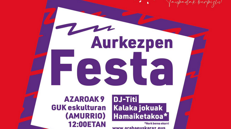 [ARABA EUSKARAZ´26] Aurkezpen festa