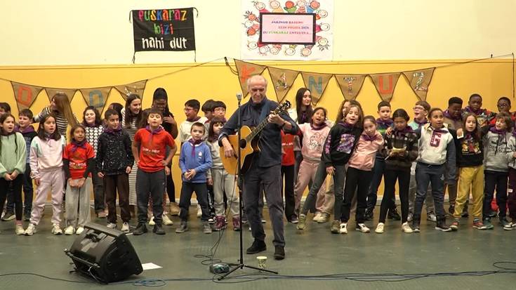 Odon Kantuz ekimenean izan da Gontzal Mendibil