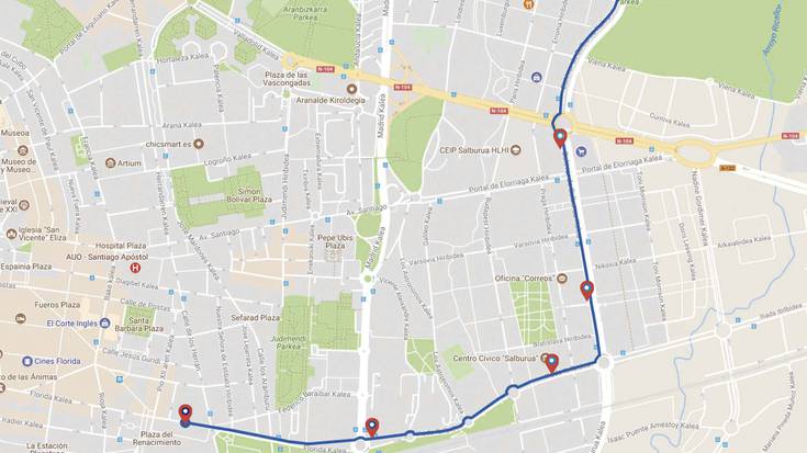 Salburuan, tranbiaren erraila eztabaidan