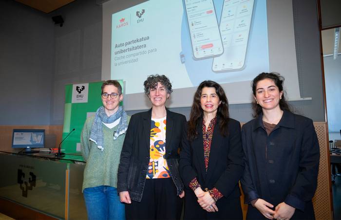 EHUk autoa partekatzeko programa bat abiatu du campusean