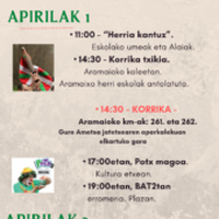 Korrika jaia Aramaion