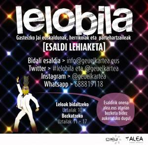 #lelobila esaldi lehiaketa [AZKEN EGUNA] 
