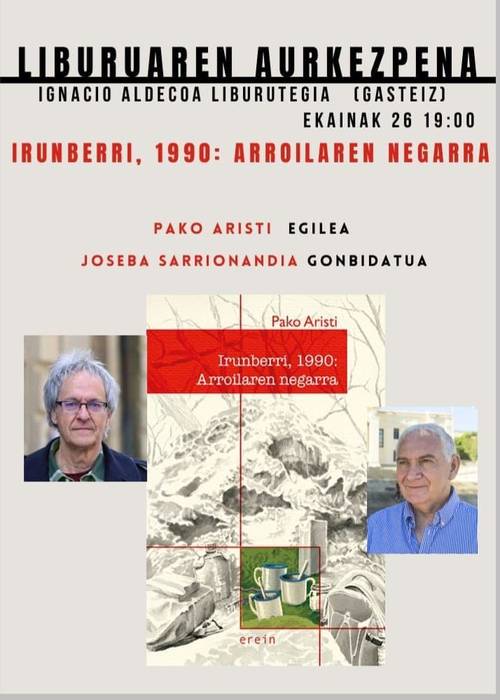 'Irunberri 1990: Arroilaren negarra', Pako Aristi Urtuzaga