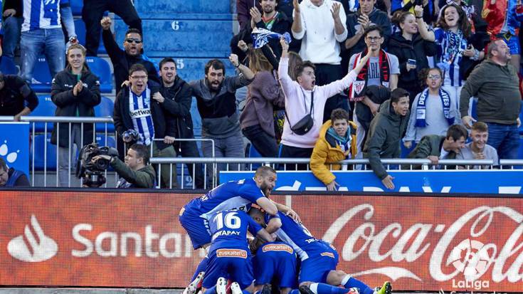 Alavesek urrezko hiru puntu lortu ditu