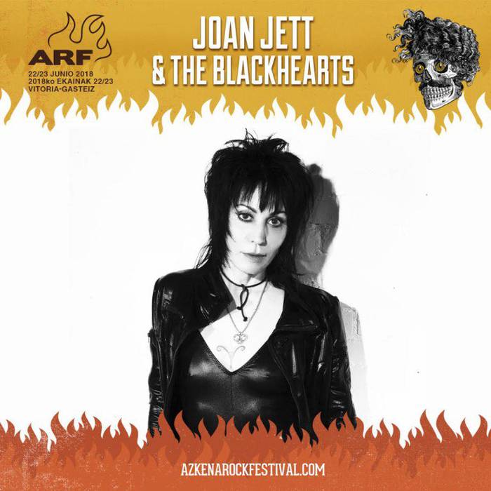 Joan Jett punk-rockaren ikonoa ekarriko du Azkena Rock jaialdiak