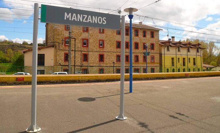 Lan istripu larria gertatu da Manzanosko tren geltokian