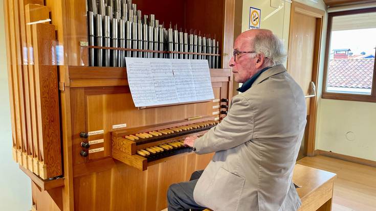 Opari berezia jaso du Luis Aranburu musika eskolak
