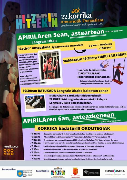 Korrika jaia Langraiz Okan