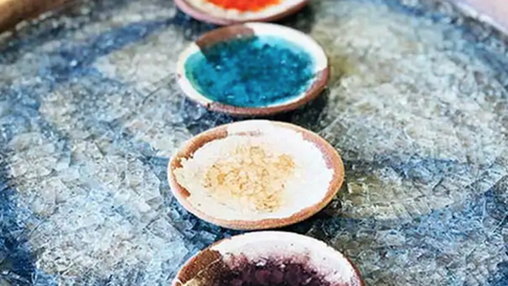 Zeramika: kristal birziklatuak