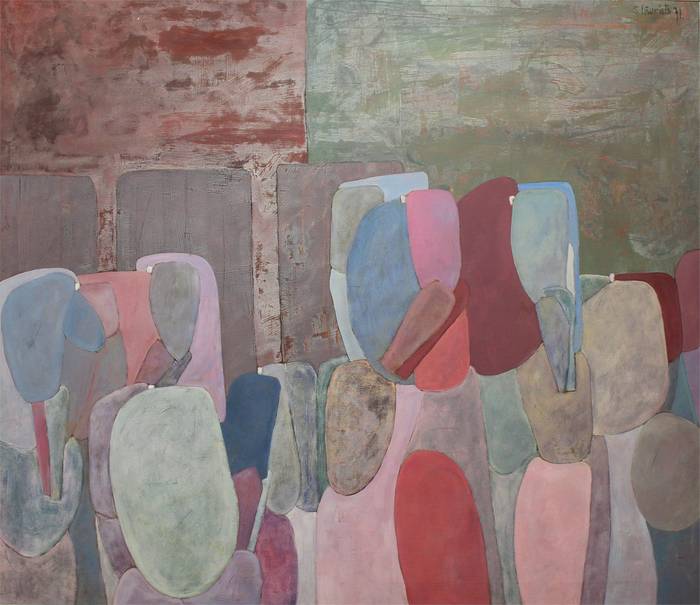 Berun xaboiak identifikatu dituzte Santos Iñurrietaren artelan batean