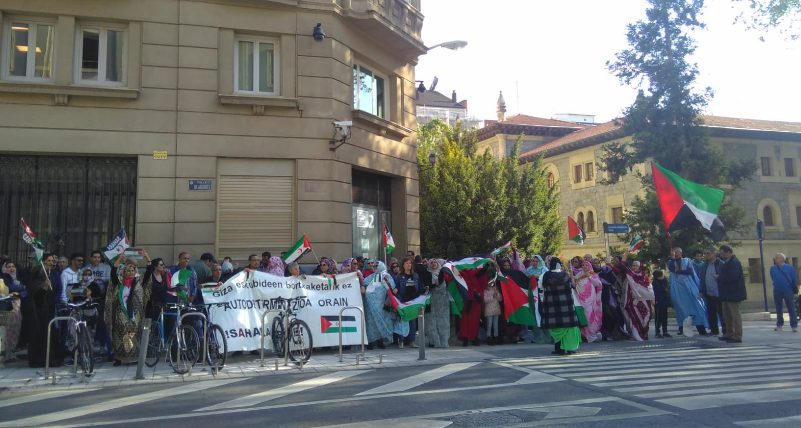Marokok Saharan zabaldutako "errepresio bortitza" salatu dute