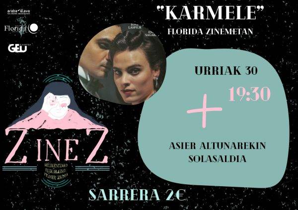 'Karmele' proiekzioa +solasaldia