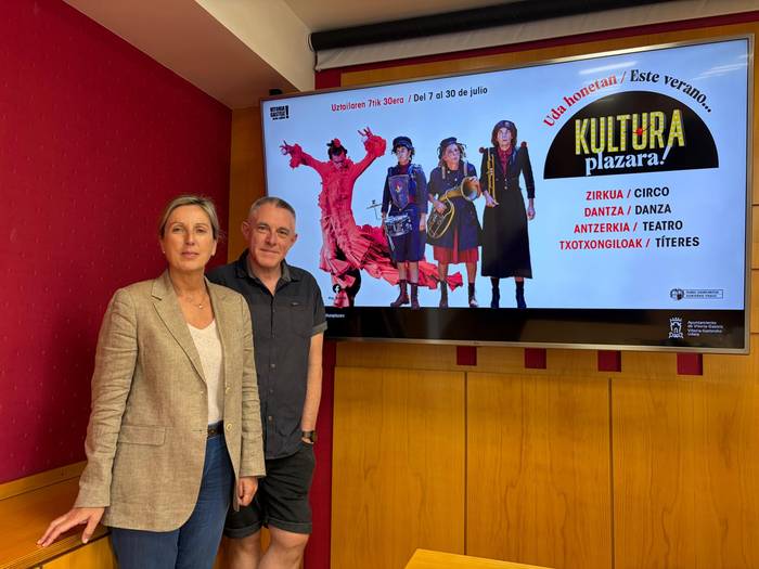 Uztailean kaleko artez beteko da Gasteiz Kultura Plazara! ekimenarekin