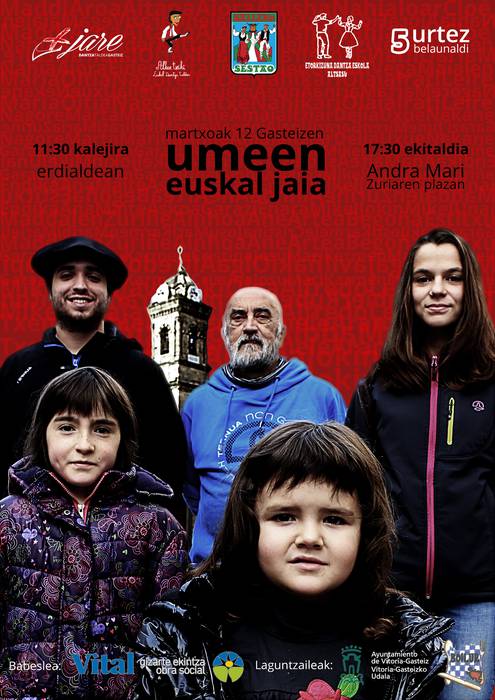Umeen Euskal jaia Gasteizen