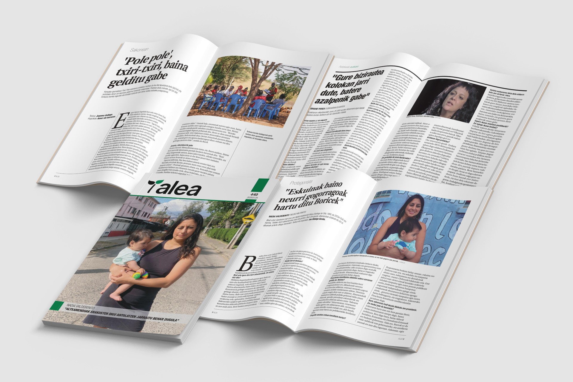 Kenyako Pole Pole eskola eta Nadia Valdebenito, aste honetako ALEAn