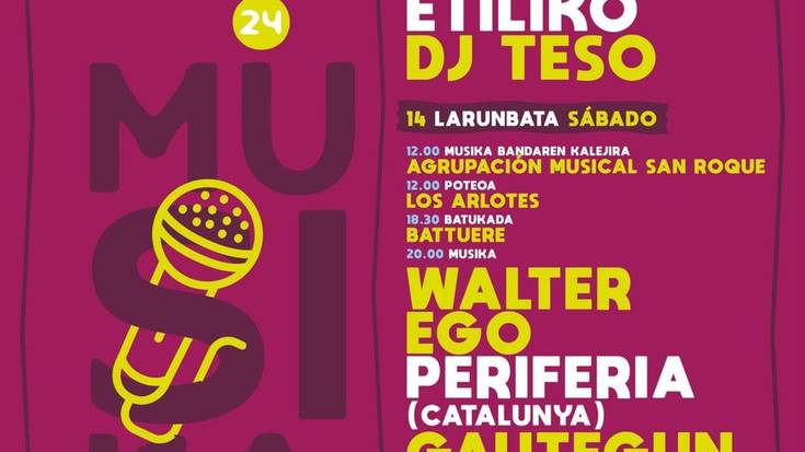 Latiorroko Jaiak, Zinkha