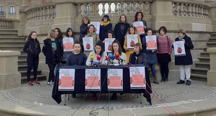 Martxoaren 8an "zapaltzen gaituen sistemari su" ematera deitu du mugimendu feministak