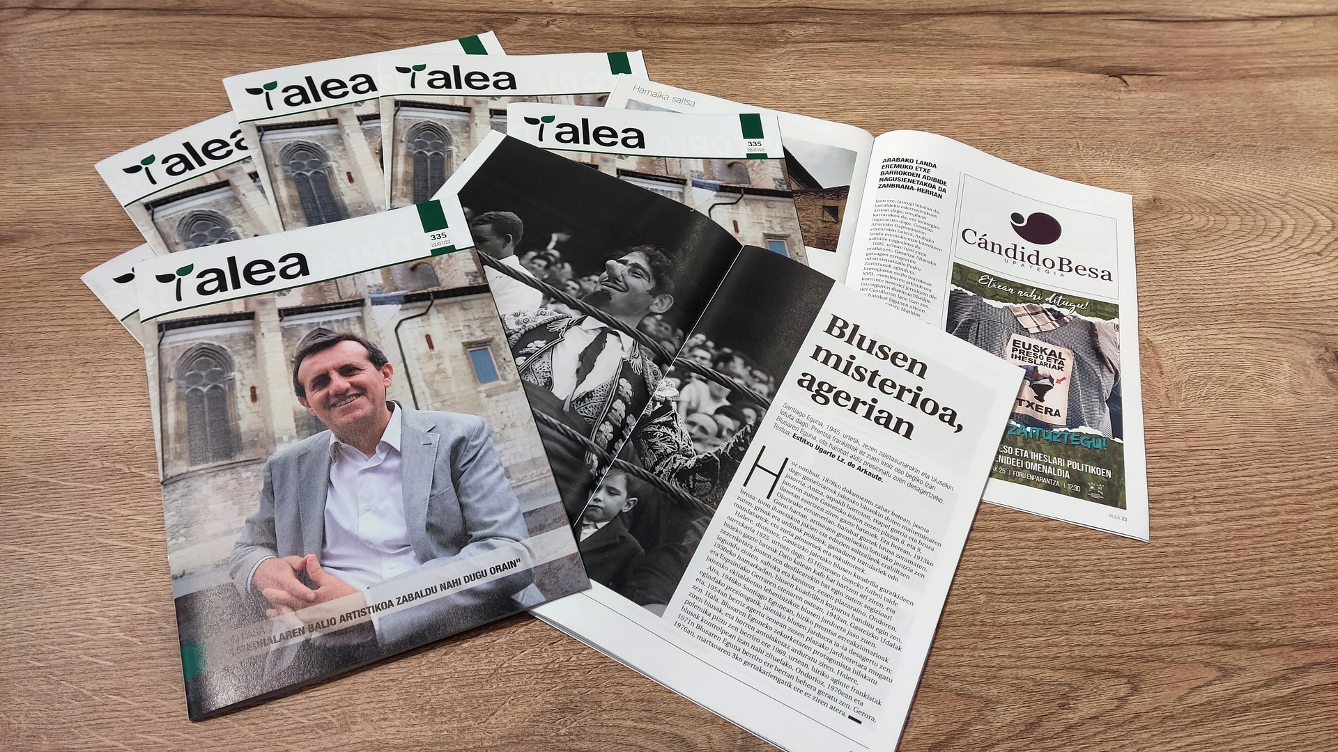 Blusen Eguna eta Jon Lasa, aste honetako ALEAn