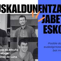 [EUSKALDUNON JABETZE ESKOLA] Aritz Martinez de Luna, Oskar Garcia de Bikuña, Jokin Larrañaga