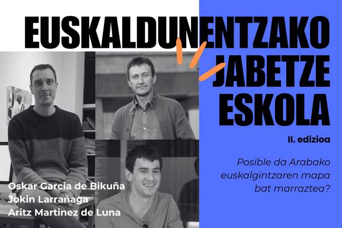 [EUSKALDUNON JABETZE ESKOLA] Aritz Martinez de Luna, Oskar Garcia de Bikuña, Jokin Larrañaga